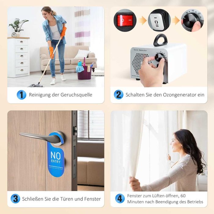 GMGXX озонов пречиствател на въздух с режим вода и въздух