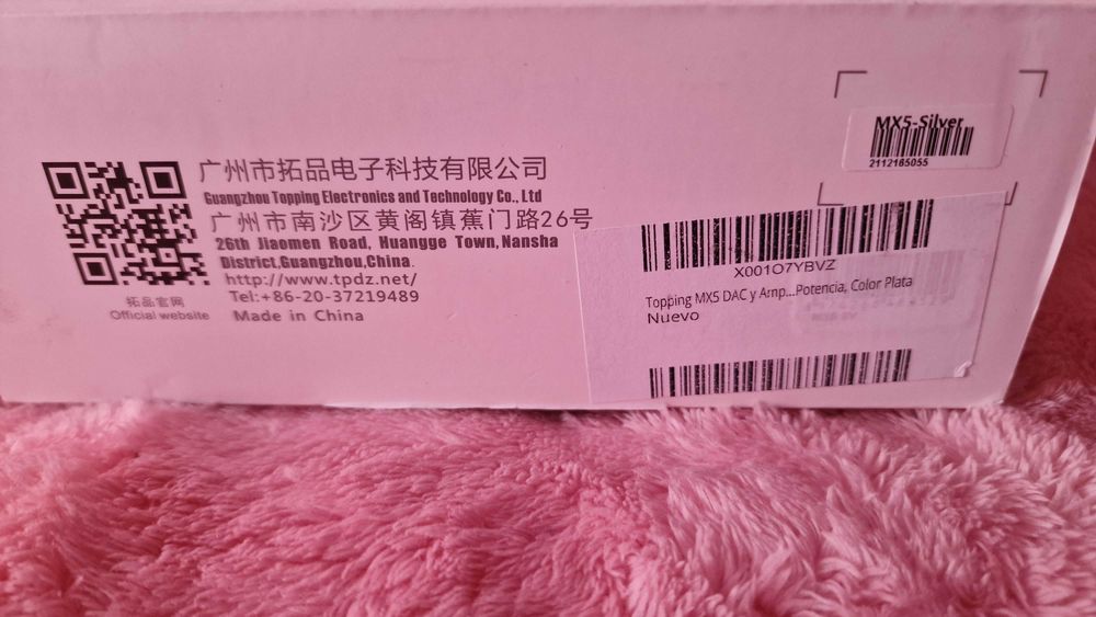 Amplificator integrat DAC ESS ES9018 Topping MX5 - 2 x 55W 4Ω