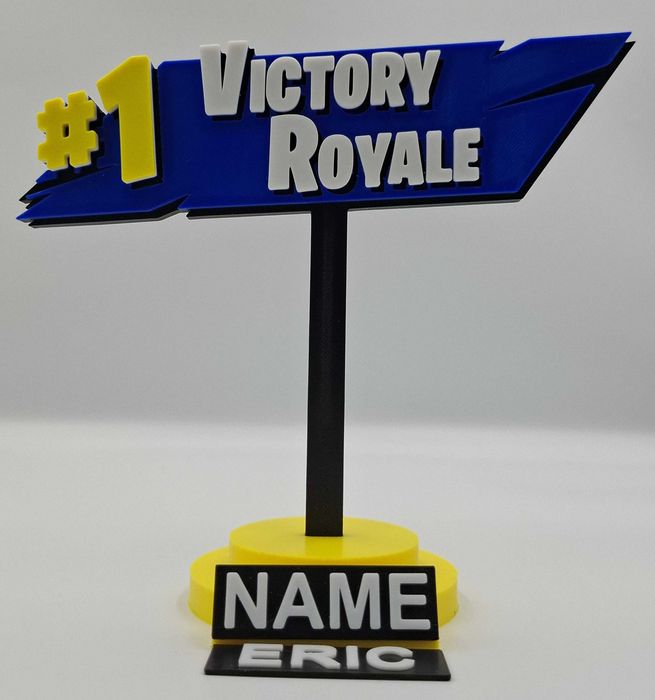 Trofeu Fortnite Victory Royale personalizat sau nu,cadou copil,gaming,