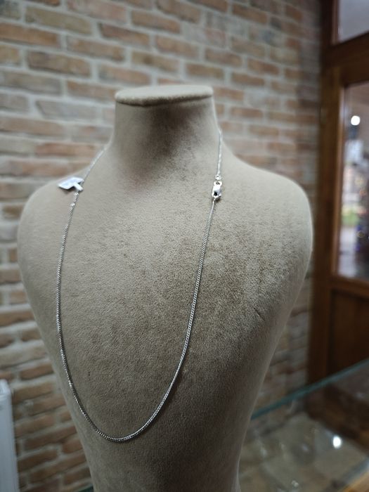 Lanț aur alb 18k 3.86gr(r)