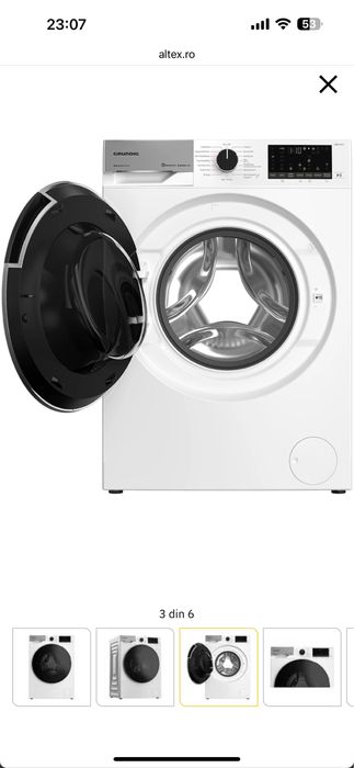 Vand masuna de sopalat cu uscator inclus Grundic veche de 1 an Gru