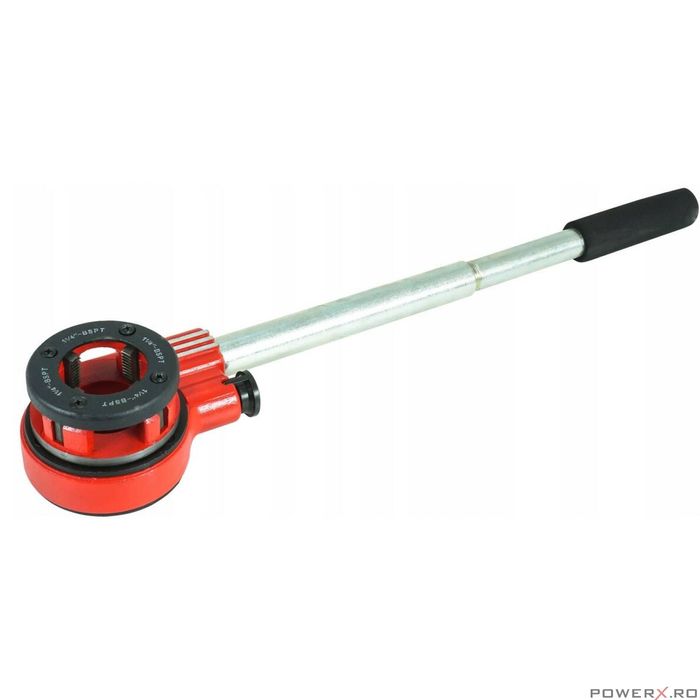 Trusa filetat tevi 1/4", 3/8", 1/2", 3/4", 1", 1-1/4", 6 piese, Verke