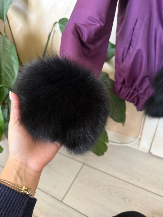 Яке с естествен косъм