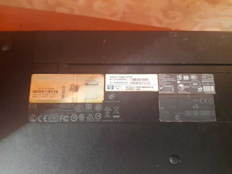 Laptop HP Probook 4515s