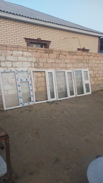 Пластик терезе сатылады