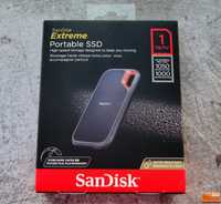 SSD Extern Sandisk Extreme Portabil 1 TB, USB 3.2 Gen 2, Sigilat