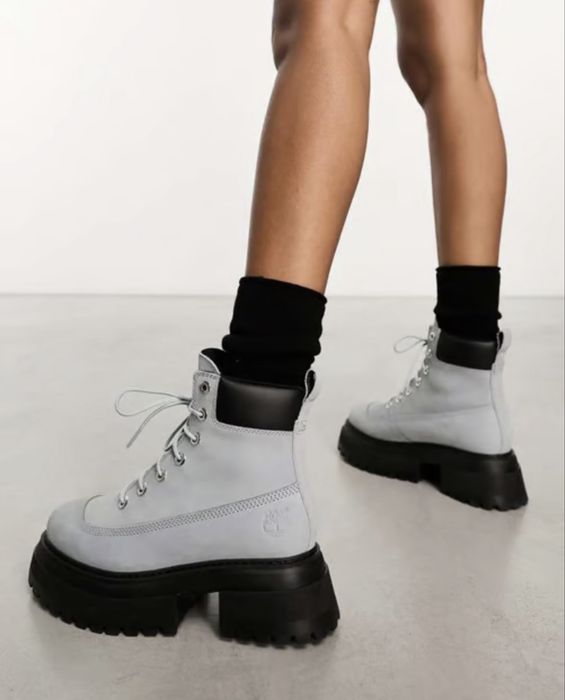 Боти от велур Timberland