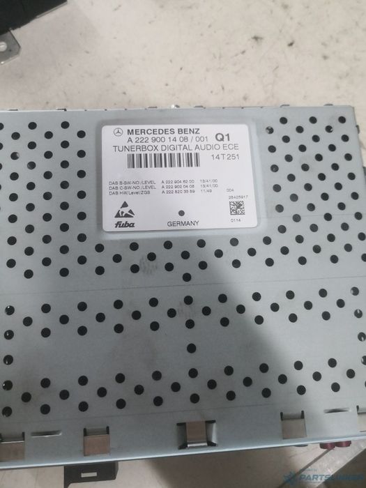 Unitate navigatie MERCEDES-BENZ S-CLASS II (W222, C215) [ 2005 - 2013 ] S 350 BlueTec (OM 642.862) 190KW|258HP OEM A2229001408