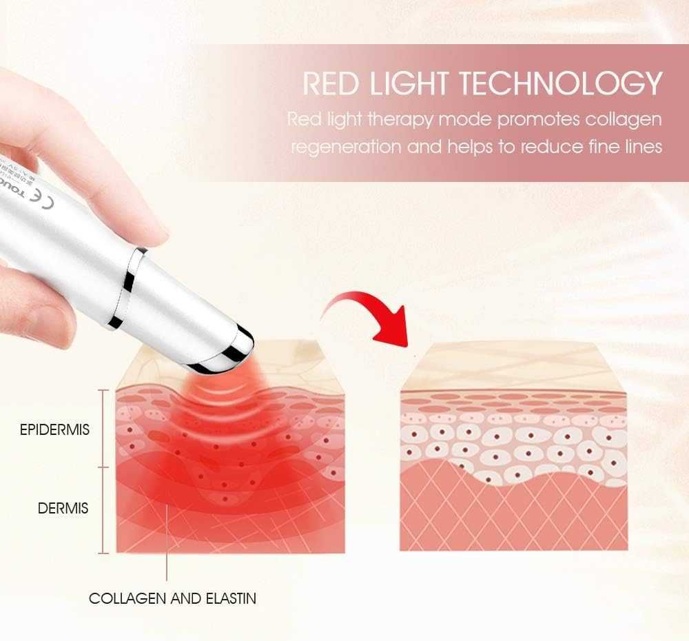 TOUCHBeauty Масажор за терапия на тъмни кръгове на очите и цялото лице