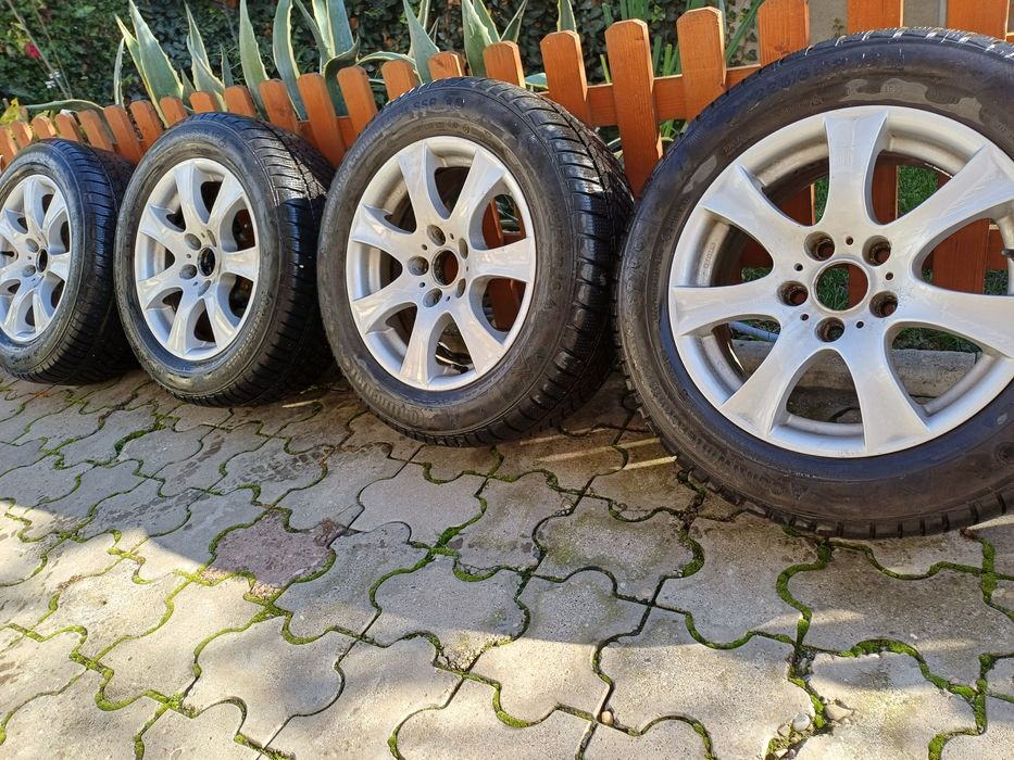 Jante cauciucuri iarna 225 55 16 bmw