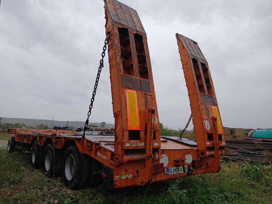 Trailer cu proțap 4 axe