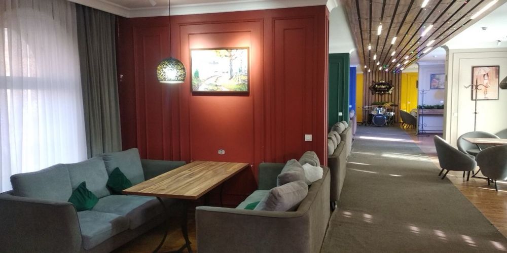 Ресторан в центре Бухары