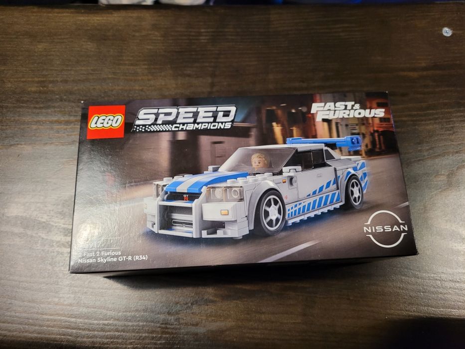 .Lego Speed champions: Nissan Skyline GT-R (R34)