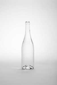 стъклена бутилка прозрачна 750 мл. Бургундия