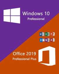 Лицензионные ключи активации для Windows 10 Pro + Office 2019 Pro Plus