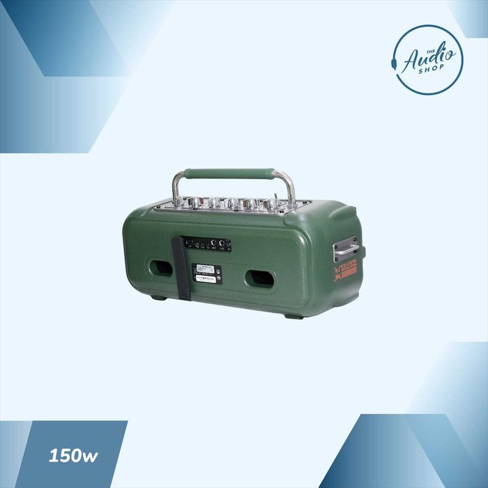 Портативная колонка SC1-204 с микрофонами в комплекте