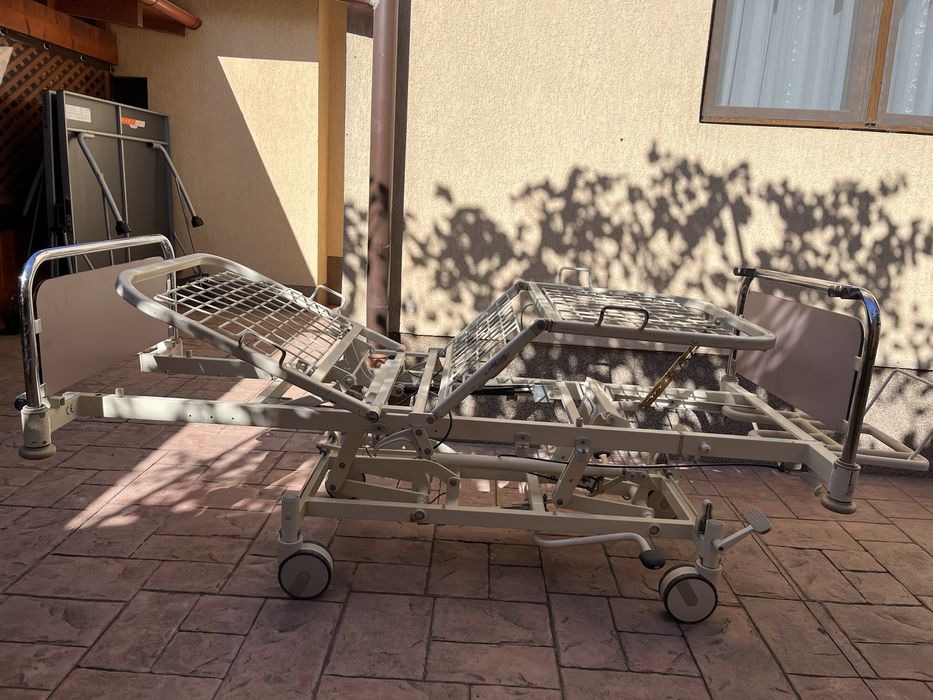 Pat de spital hidraulic – reglabil complet