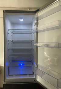 Combina frigorifica Beko 347 l, Clasa A+, 201 cm, Inox Antiamprenta
