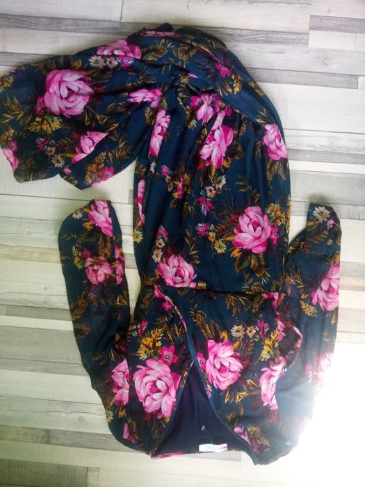 Дълга рокля на цветя