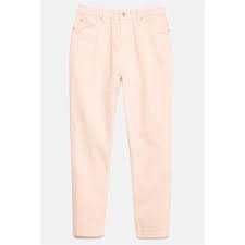 Дамски дънки Jack Wills Mom Jeans розови бледи размер 25W