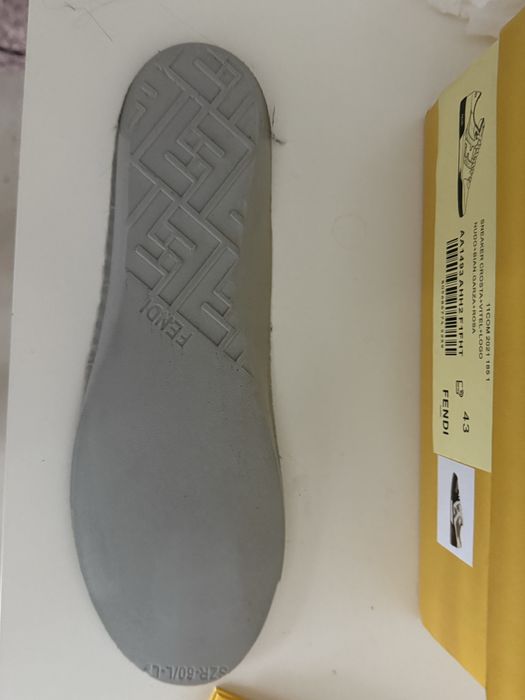 Papuci Fendi Match Houndstooth