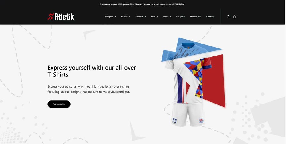 Site-uri prezentare & magazine online Wordpress / Shopify / Merchant