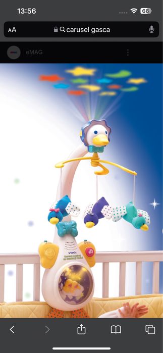 Vand baldachin Anne Bebe+suport+carusel