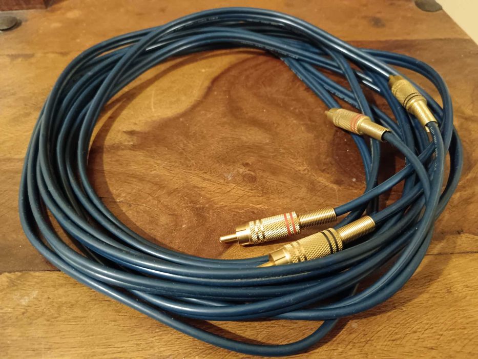 Аудио кабел Freitag 54821 Profi – позлатени чинчове