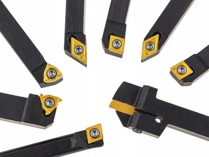 Set cutite strung cu placa inlocuibila dalti strunjire 8x8mm  (S12018)