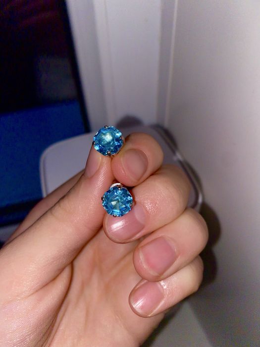 Серьги серебрянные