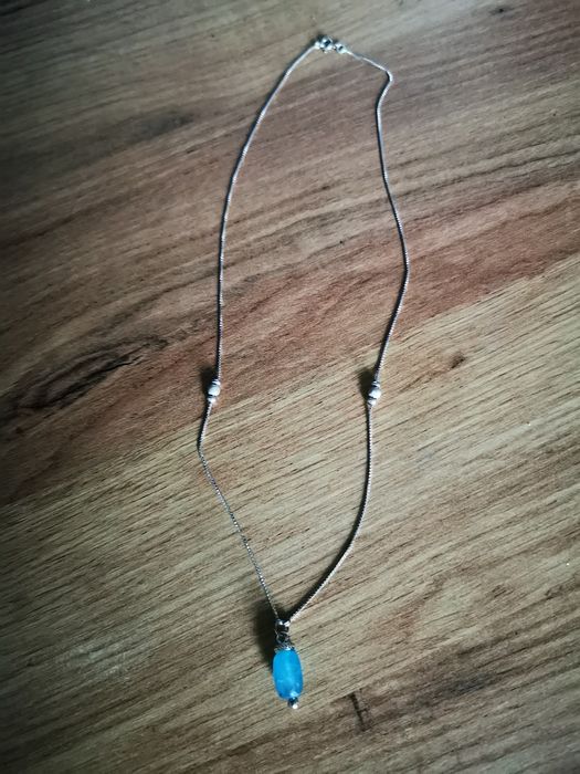 Lănțișor argint jad