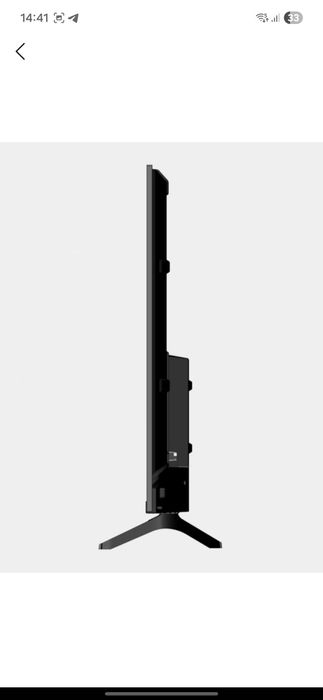 Смарт телевизор WellStars 43" Диагональ, Full HD голосовой поиск