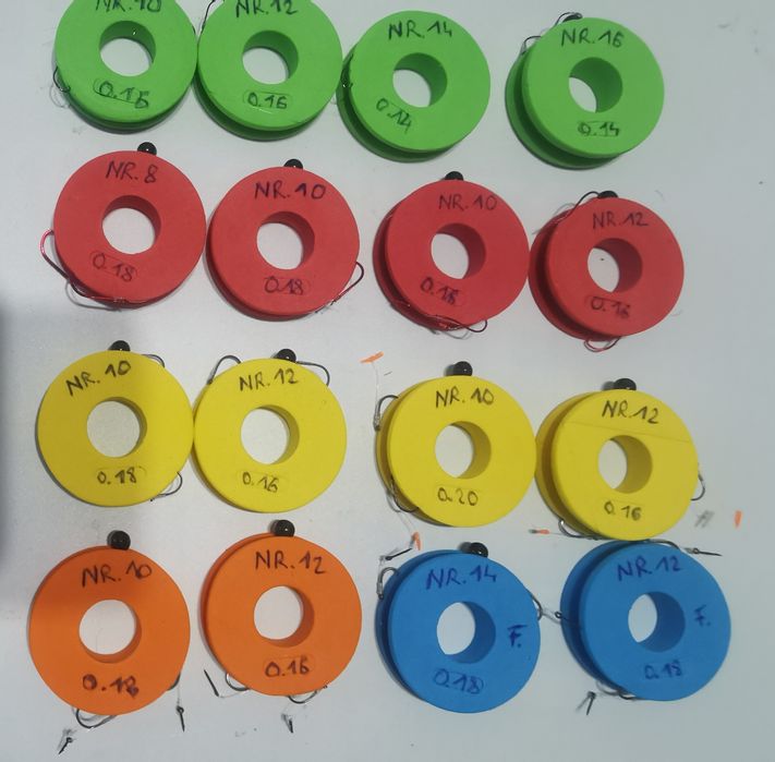 Penar monturi si forface pt pescuitul la Dunare