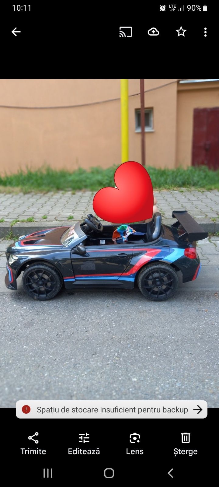 Mașinuța electrica BMW ,ani 3+