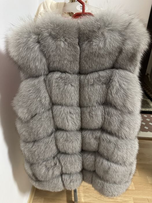 Vesta din blana naturala