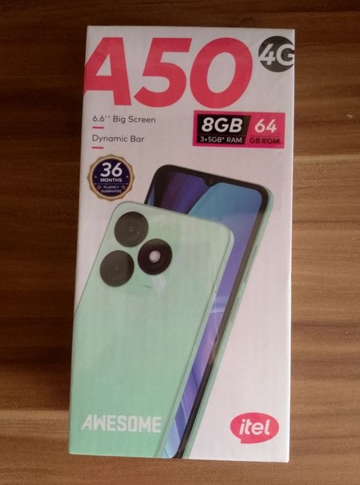 Смартфони UMIDIGI G9A и Item a50 черни.