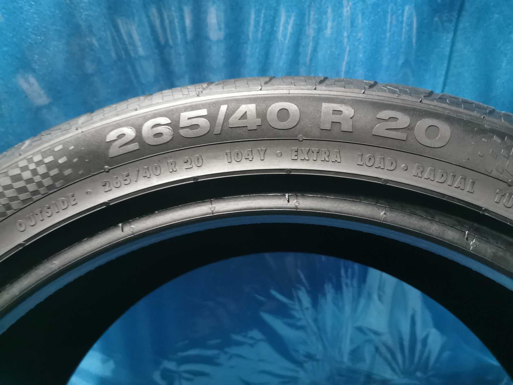 265 40 20 continental 4 buc
