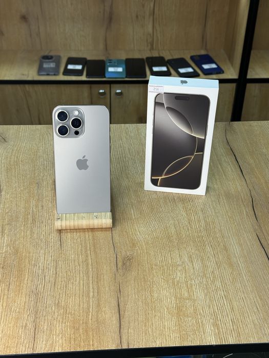 Телефон Iphone 16 pro max 512 gb Акб 91% натурал