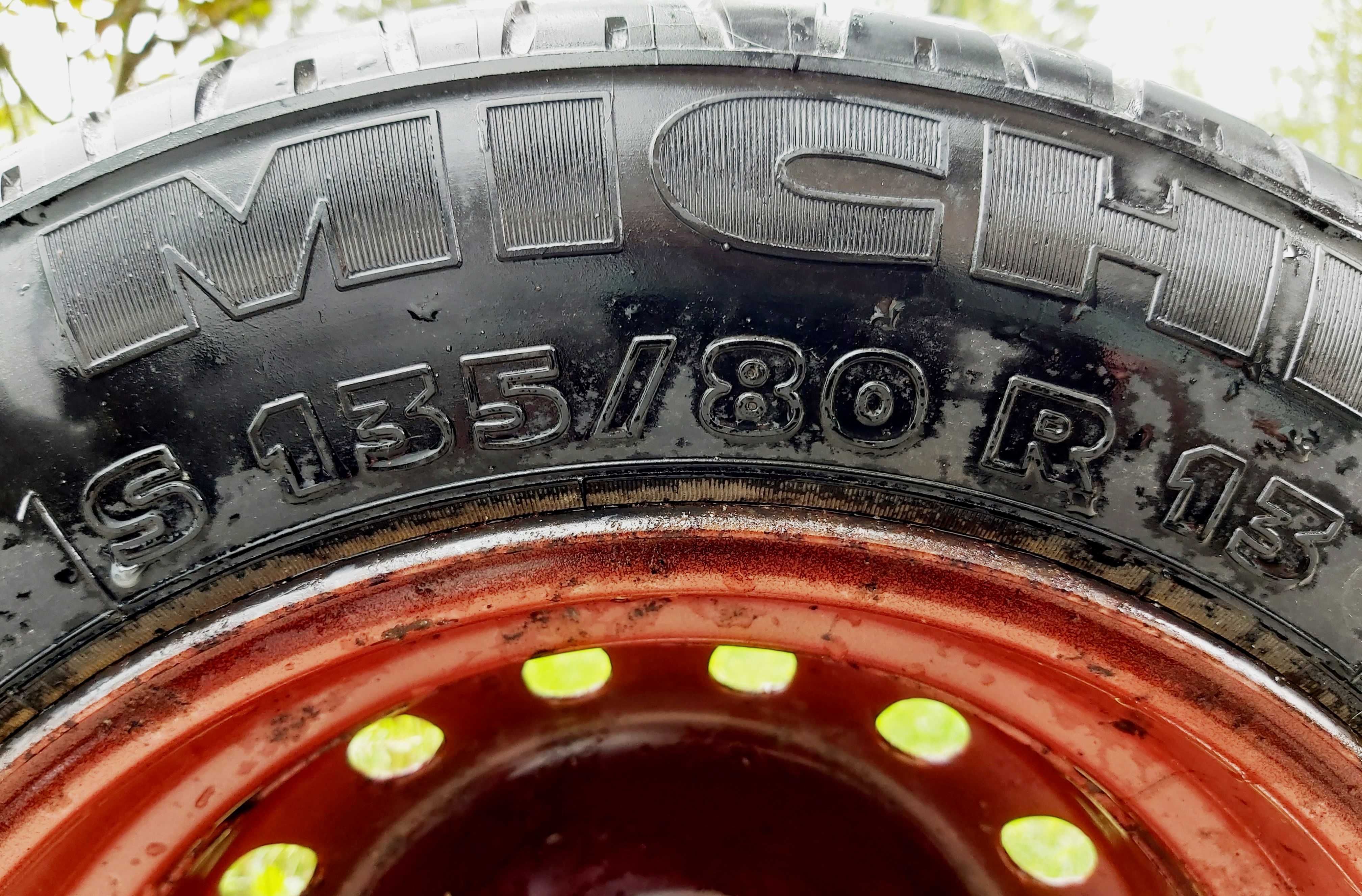 Продавам резервна гума Мишлен Michelin – патерица  S 135/80 R 13 цола