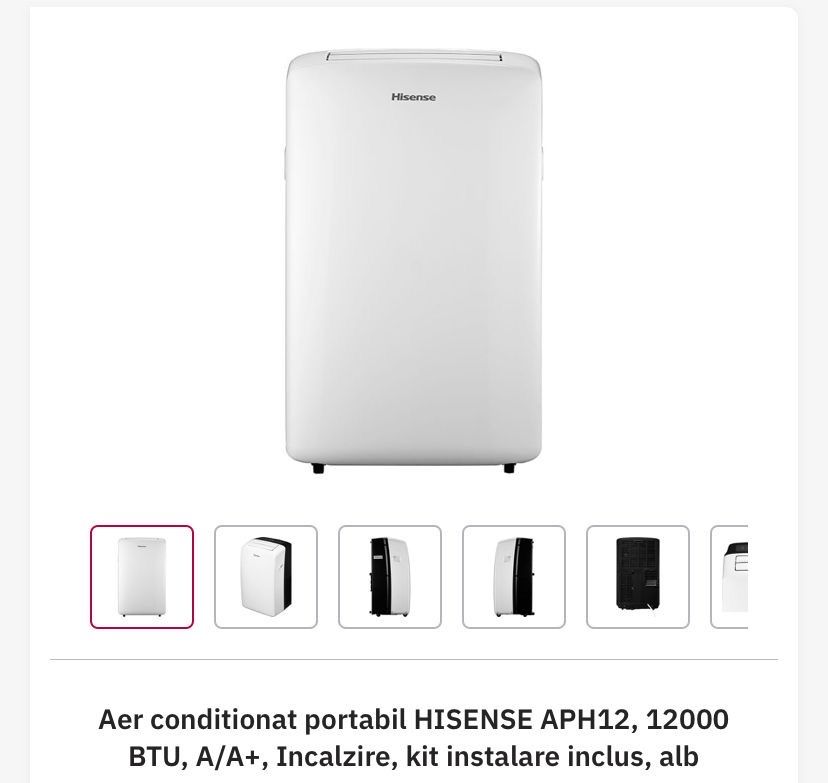 Aer conditionat portabil Hisense