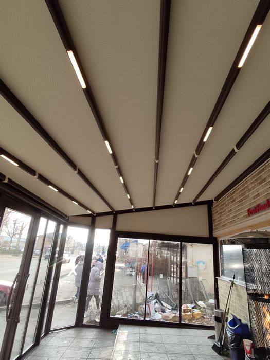 Pergole retractabile