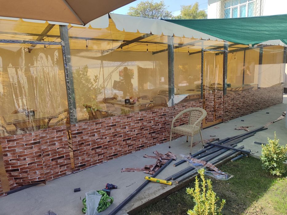 Баннер [Банер Banner Baner] Тент установка тез ва арзон 1_кунда.