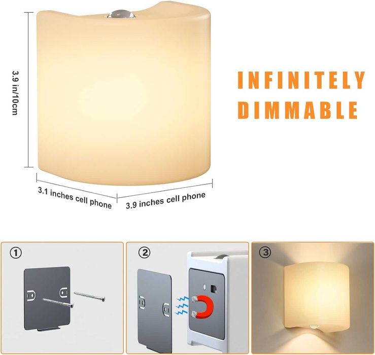 Aplică de perete de interior, cu senzor de mișcare