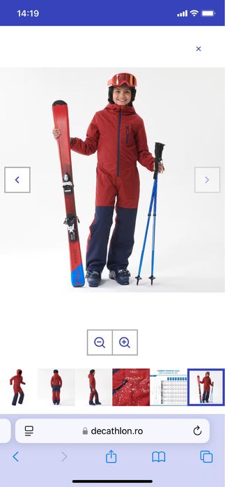 Salopetă ski - 158 cm inaltime