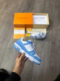 Sneakers Louis Vuitton LV Trainer Monogram Blue