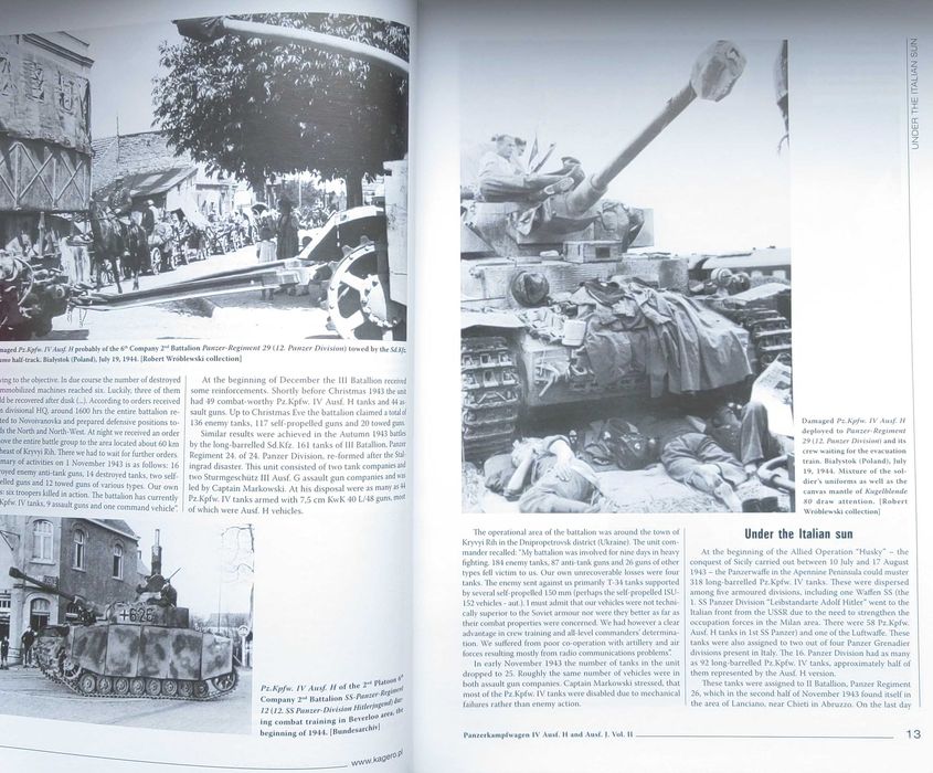 Kagero FS-0022-EN Panzerkampfwagen IV Ausf. H and Ausf. J. Vol. II