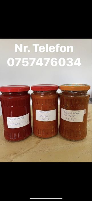 Zacusca de fasole/ zacusca de vinete