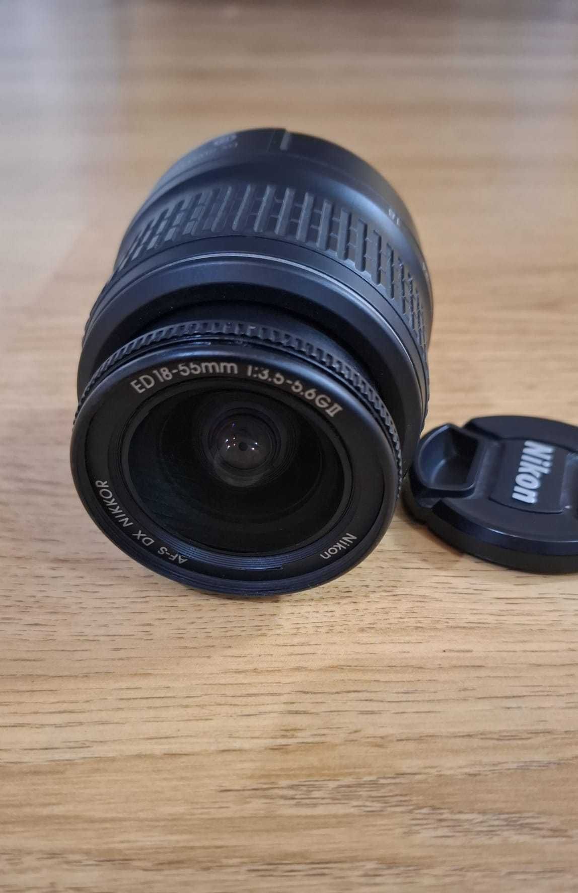 Nikon D3100 + obiectiv 18-55mm – stare excelentă – 465 lei
