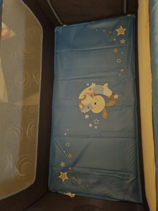 Сгъваема кошара Moni 120/60 и сгъваем матрак Lorelli 120/60