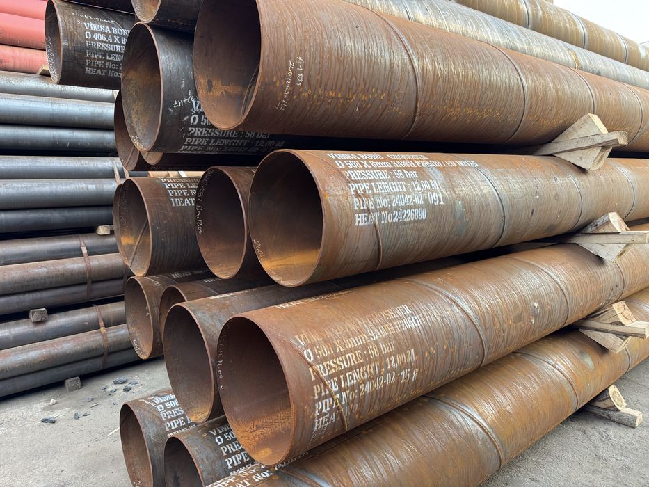 Vand Teava Noua Sudata Elicoidal 508x8